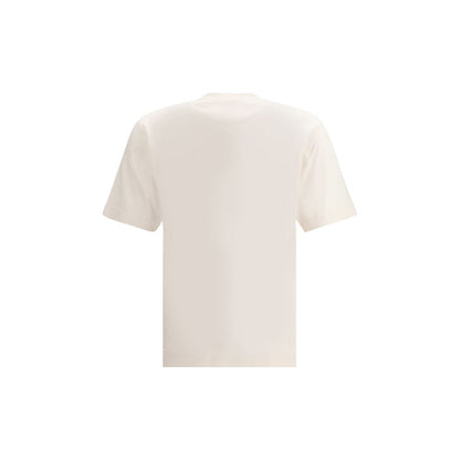 Fendi White Cotton T-Shirt Fendi