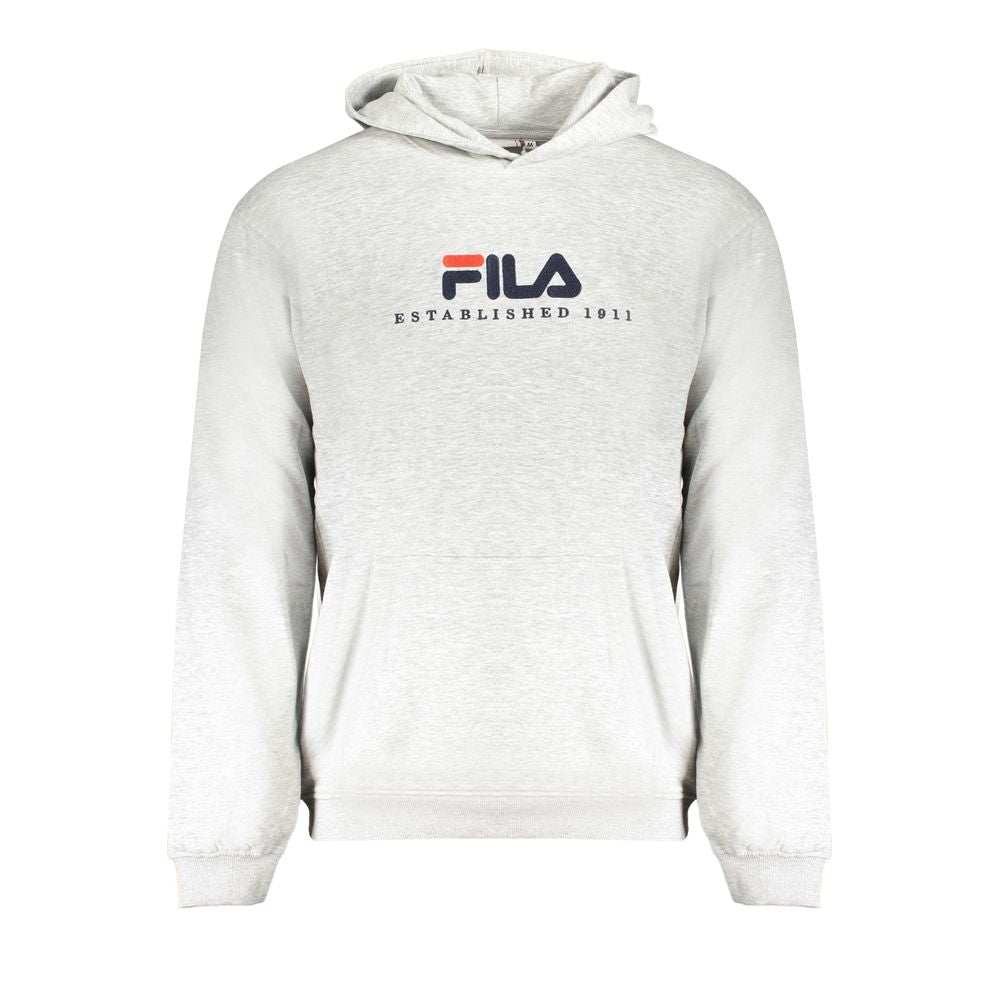 Fila Grigio Cotton Men's Hoodie