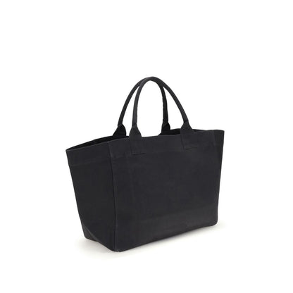 Ganni Black Cotton Shoulder Bag Ganni