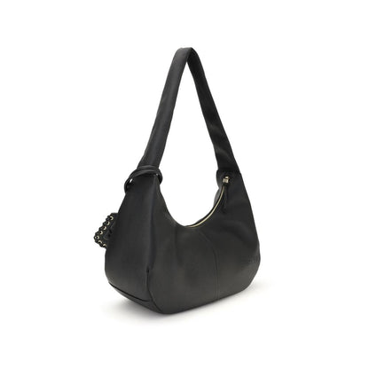 Ganni Black Recycled Polyester Shoulder Bag Ganni