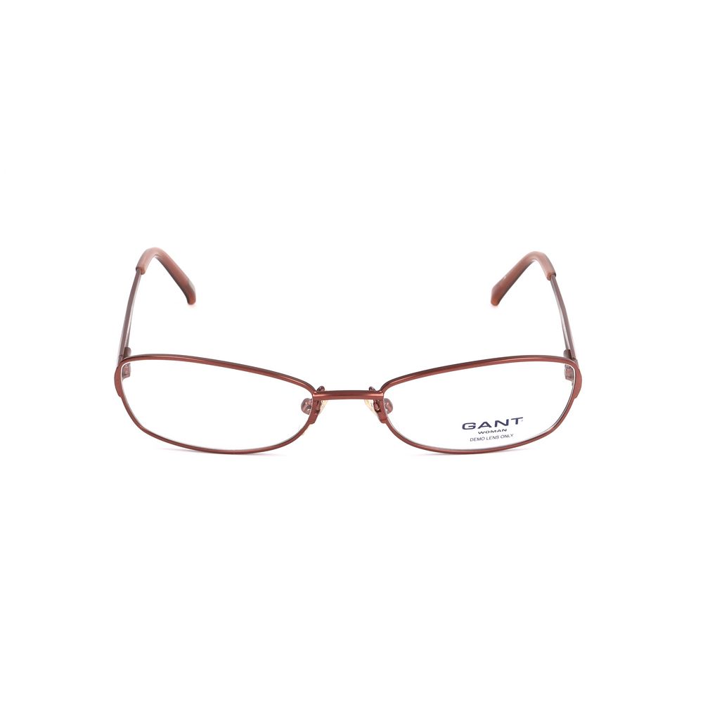 Gant Brown Plastic Frames unisex glasses with dimensions 51/17/135 mm, plastic material, and brown color.