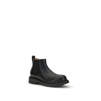 Givenchy Black Bull Skin Chelsea Boots Givenchy