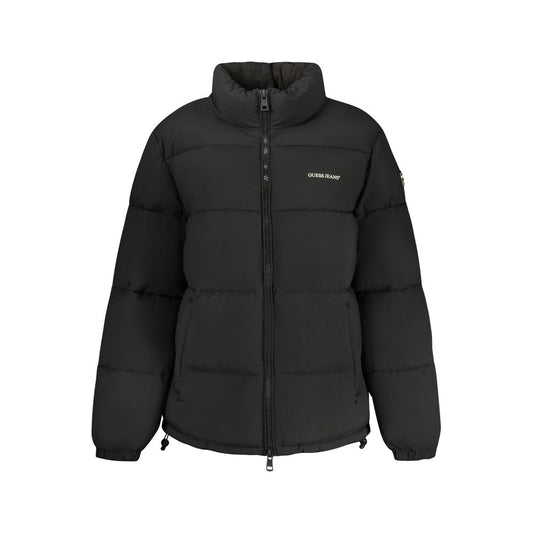Guess Jeans Nero Polyester Woman Jacket 1728,67403481248,Black,Clothing,Guess Jeans,Jackets & Coats - Clothing,L,M,New with tags,S,Shell Jackets - Jackets & Coats - Clothing,Women,XL,XS