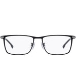HUGO BOSS MOD. BOSS 1226_F gents eyeglasses, sleek black frame front view for men