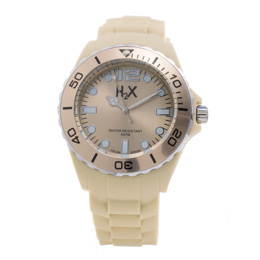 Haurex Cream Rubber Sport Watch Haurex