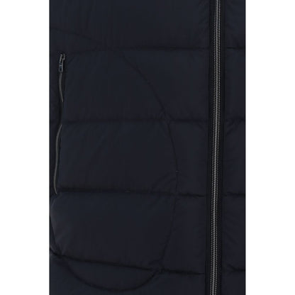 Herno Black Polyamide Sleveless Jacket