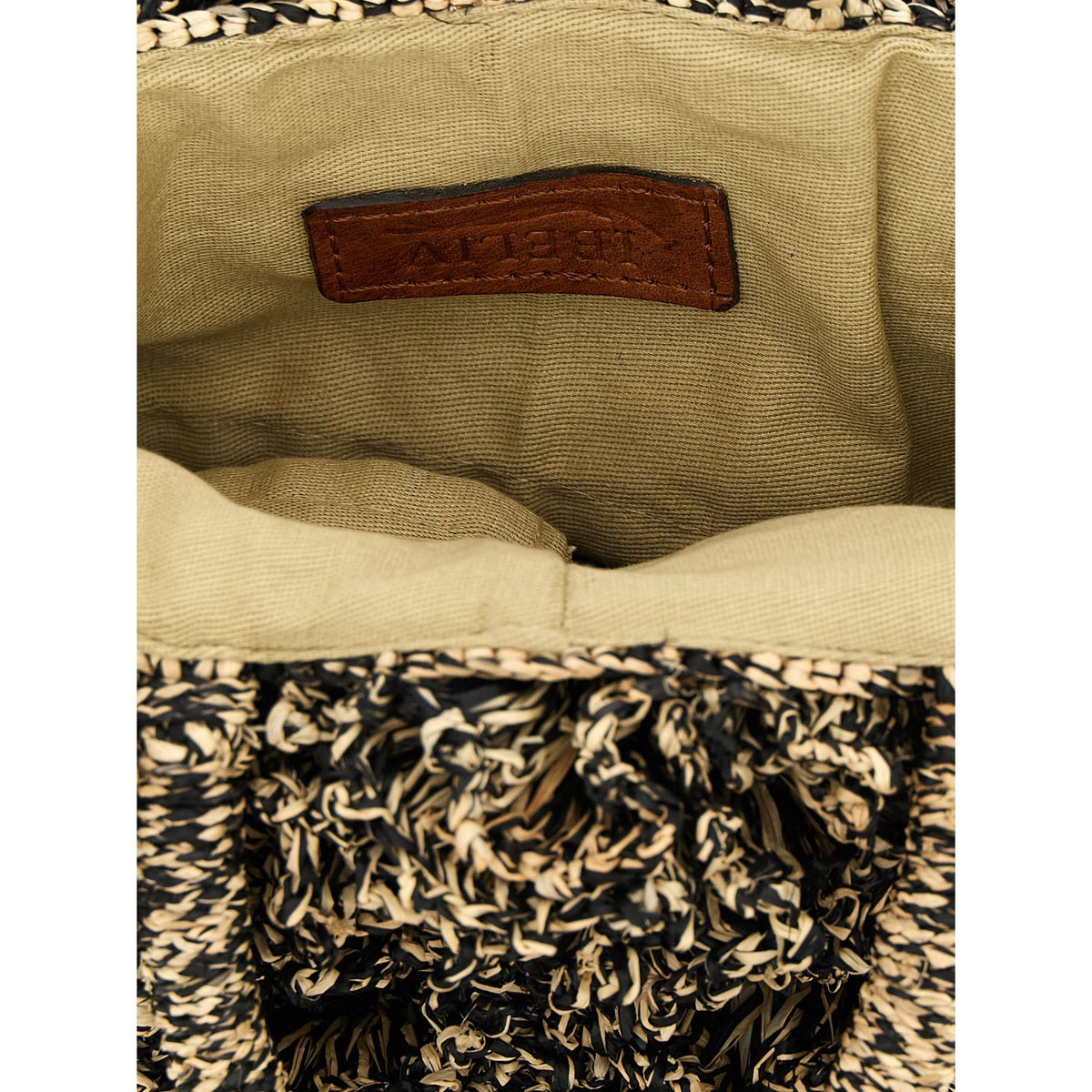 Ibeliv Bicolor Raffia Handbag