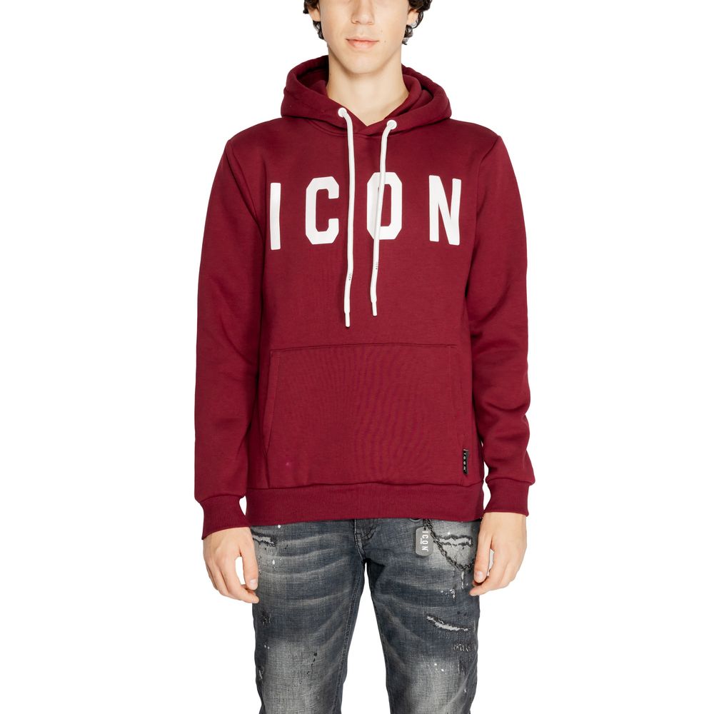 Icon Bordeaux Cotton Hoodie Icon