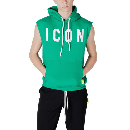 Icon Green Cotton Hoodie Icon