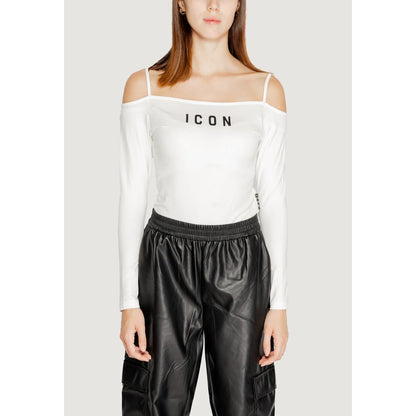 Icon White Cotton Bodysuit Icon