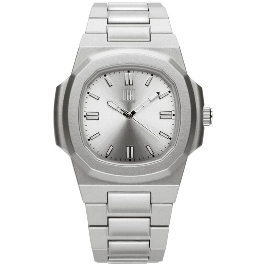 LIGHT TIME Mod. VELVET NAUTILUS - Silver L511-SIL