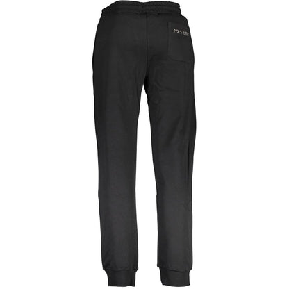 La Martina Black Cotton Pant
