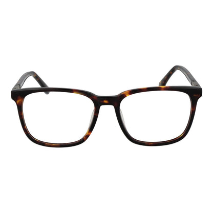 Land Rover Brown Acetate Glasses (Frames) featuring full-rim square design and a brown acetate frame for men.