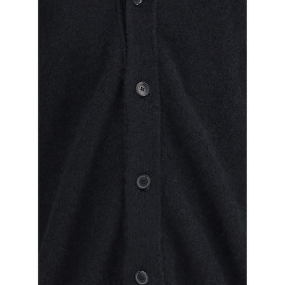 Laneus Black Cashmere Cardigan Laneus