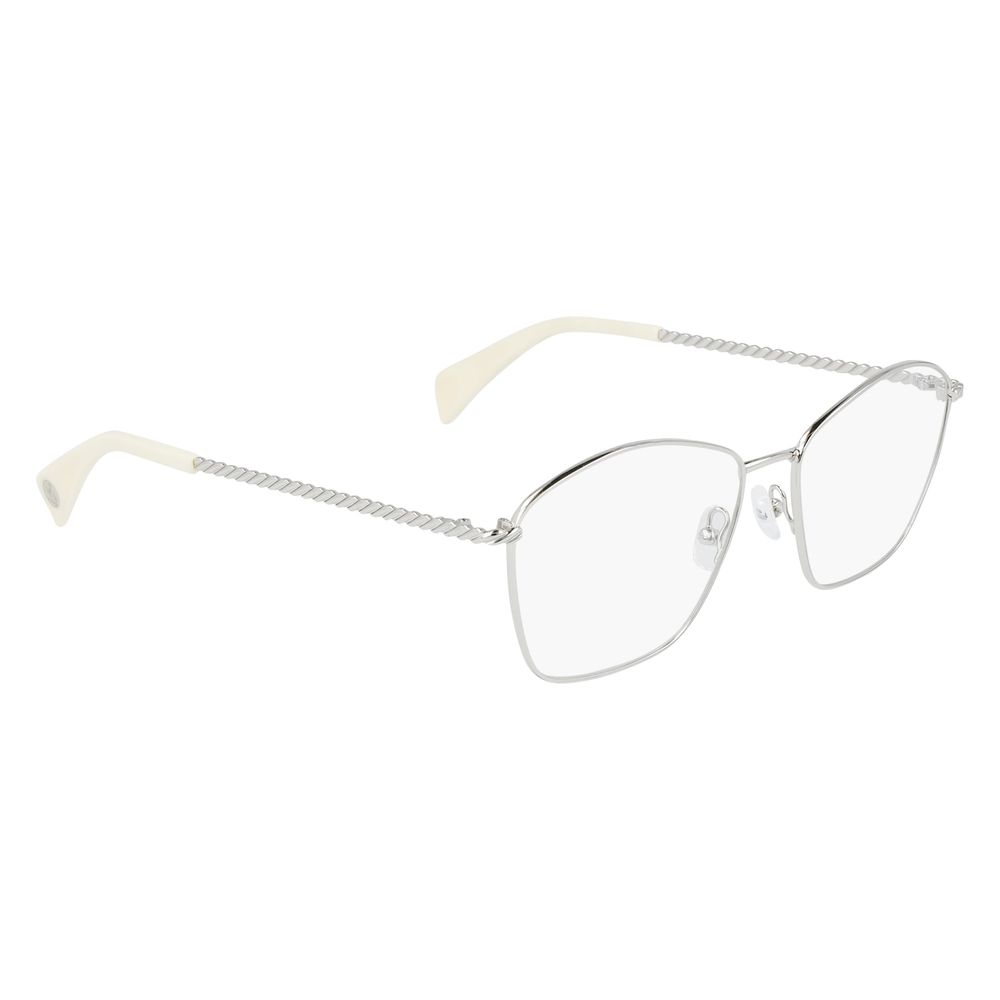 Lanvin Gray Metal Glasses (Frames) Lanvin