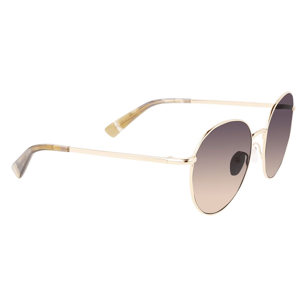 Longchamp Gold Metal Sunglasses