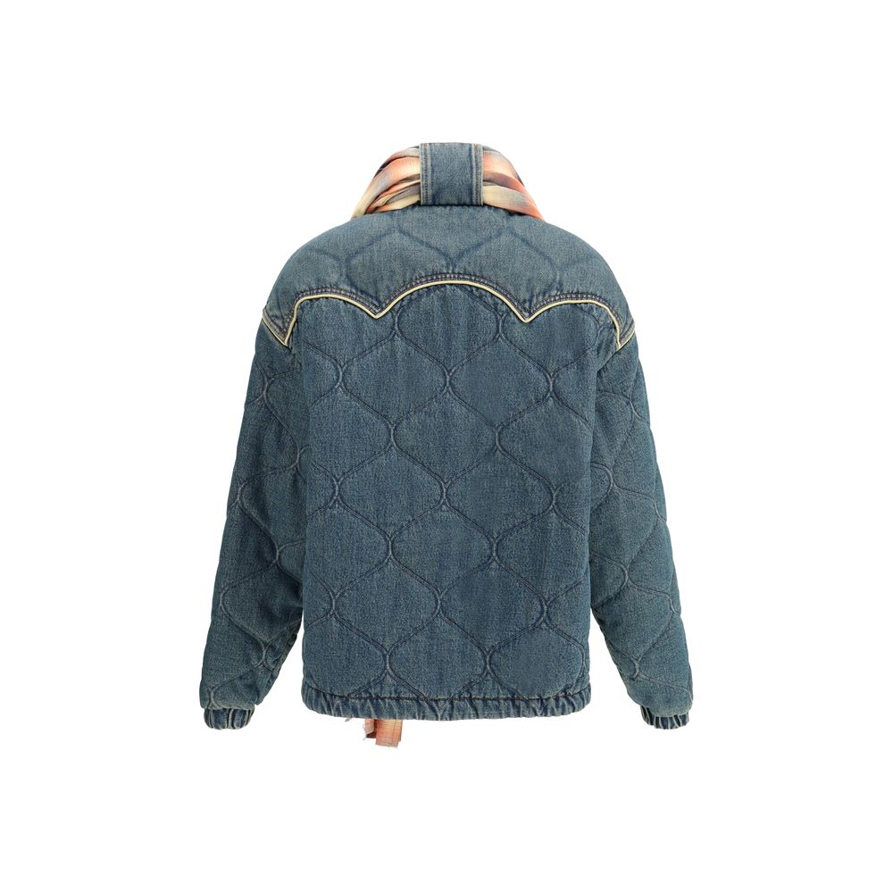 MARBELL Blue Cotton Denim Jacket MARBELL