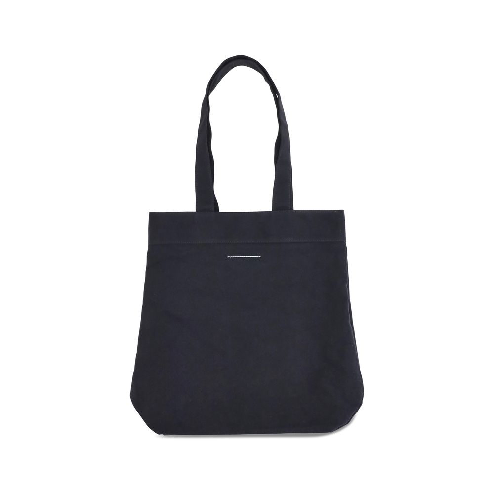 MM6 Black Cotton Shoulder Bag MM6