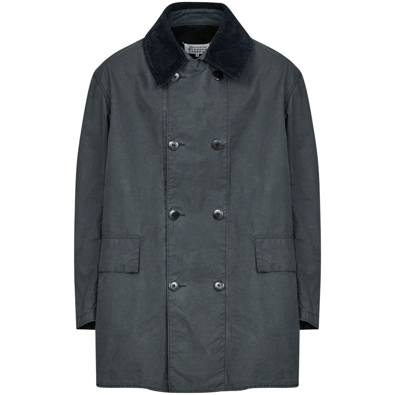 Maison Margiela Double Breasted Cotton Jacket Jackets