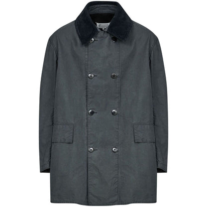 Maison Margiela Double Breasted Cotton Jacket Jackets