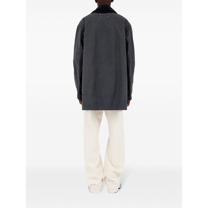 Maison Margiela Double Breasted Cotton Jacket Jackets