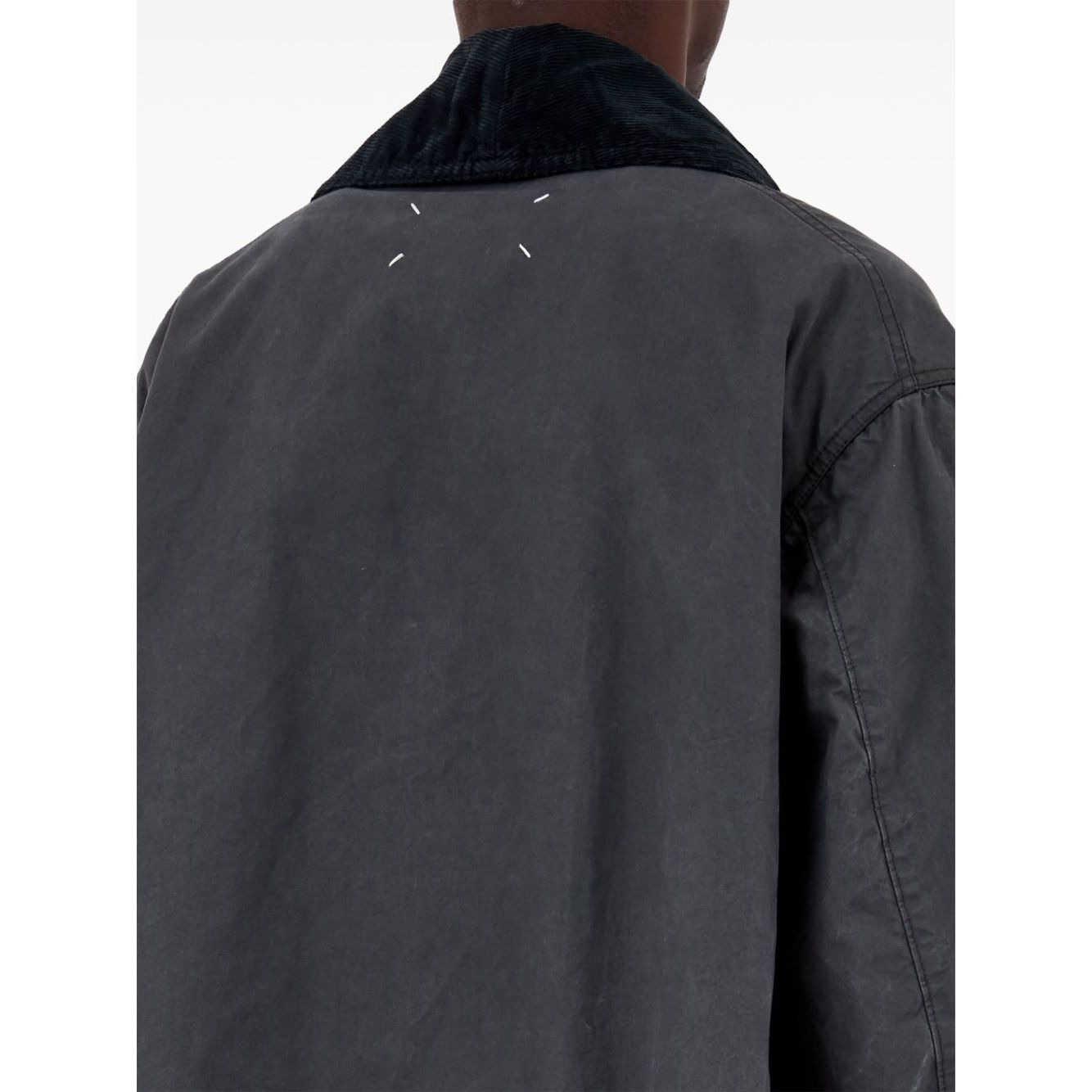 Maison Margiela Double Breasted Cotton Jacket Jackets