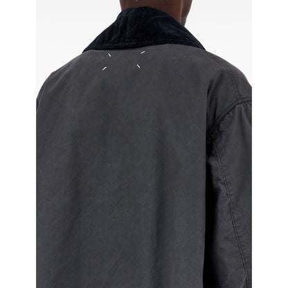 Maison Margiela Double Breasted Cotton Jacket Jackets