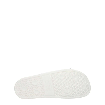 Maison Margiela White Cotton Slippers
