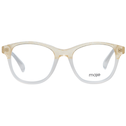 Maje Beige Acetate Glasses (Frames) Maje