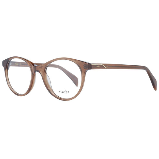 Maje Brown Plastic Glasses (Frames) Maje