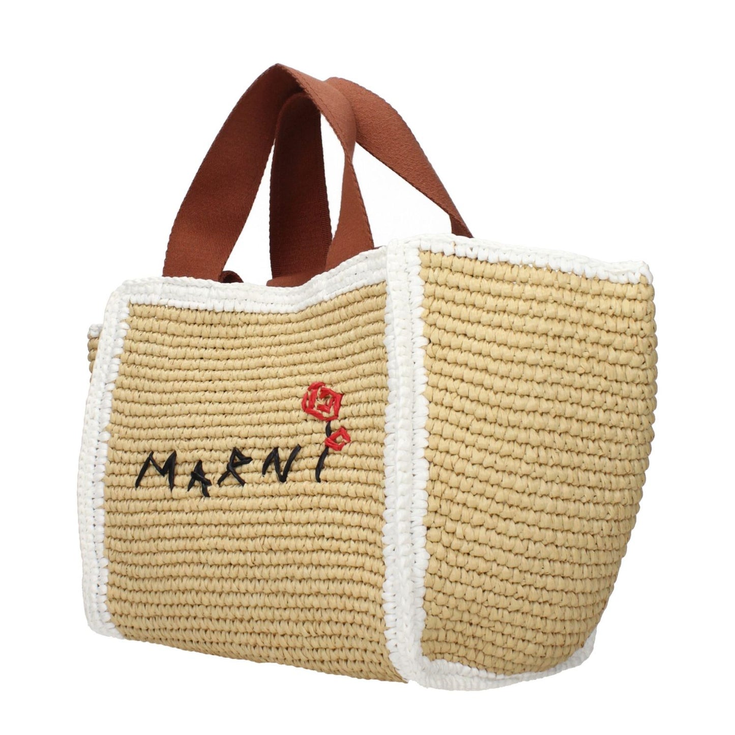 Marni Beige Raffia Handbag 1728,75667636384,Bags,Beige,Handbags - Bags,Marni,New with tags,Women