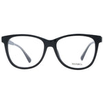 Max & Co Black Women Glasses Frame, full-rim plastic, round style, 54-16-140 size, includes branded case
