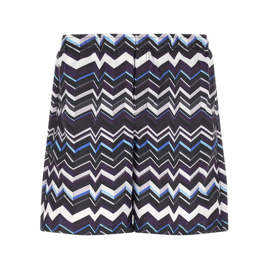Missoni Multicolor Polyester Swim Shorts