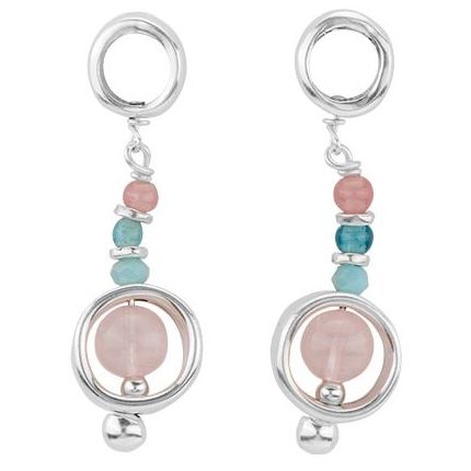 ORECCHINI UNO DE 50 MOD. UD_PEN0639MCLMTLOU