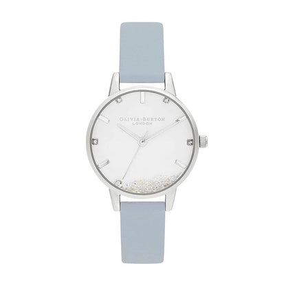 Olivia Burton Blue Artificial Leather Dress Watch Olivia Burton