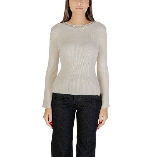 Only Beige Viscose Sweatshirt 1728,71956299936,Beige,Clothing,New with tags,Only,Sweaters - Clothing,Sweatshirts - Sweaters - Clothing,Women,XL