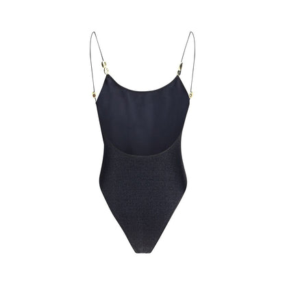 Oséree Black Polyamide One-Piece Swimsuit Oséree