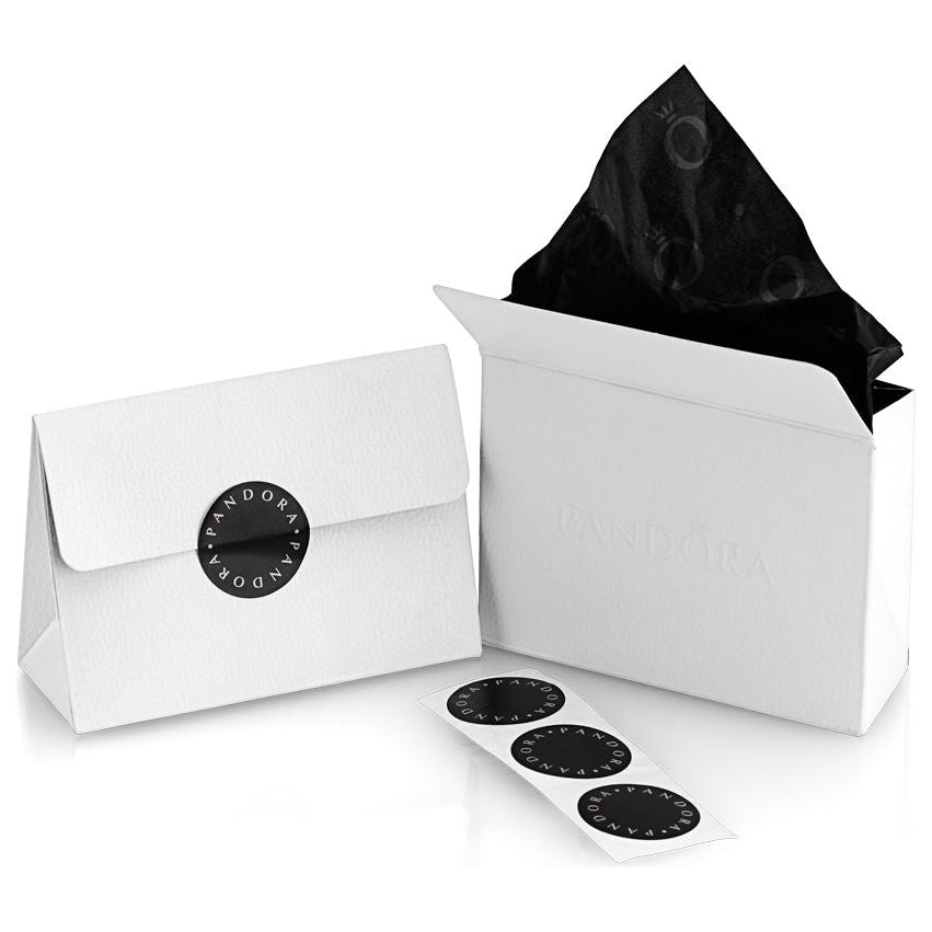 PANDORA CHARMS Mod. SPARKLING GIFT BOX DESIGNER FASHION JEWELLERY