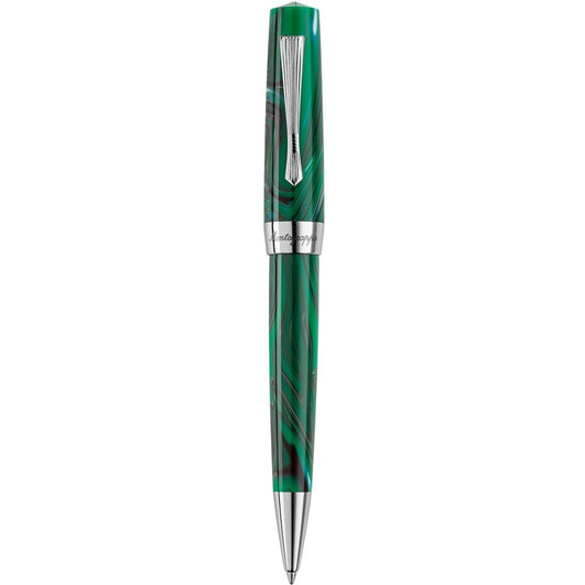 PENNE MONTEGRAPPA MOD. ISE2RBAG luxury green and silver pen