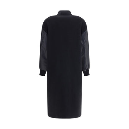 PINKO Black Wool Coat