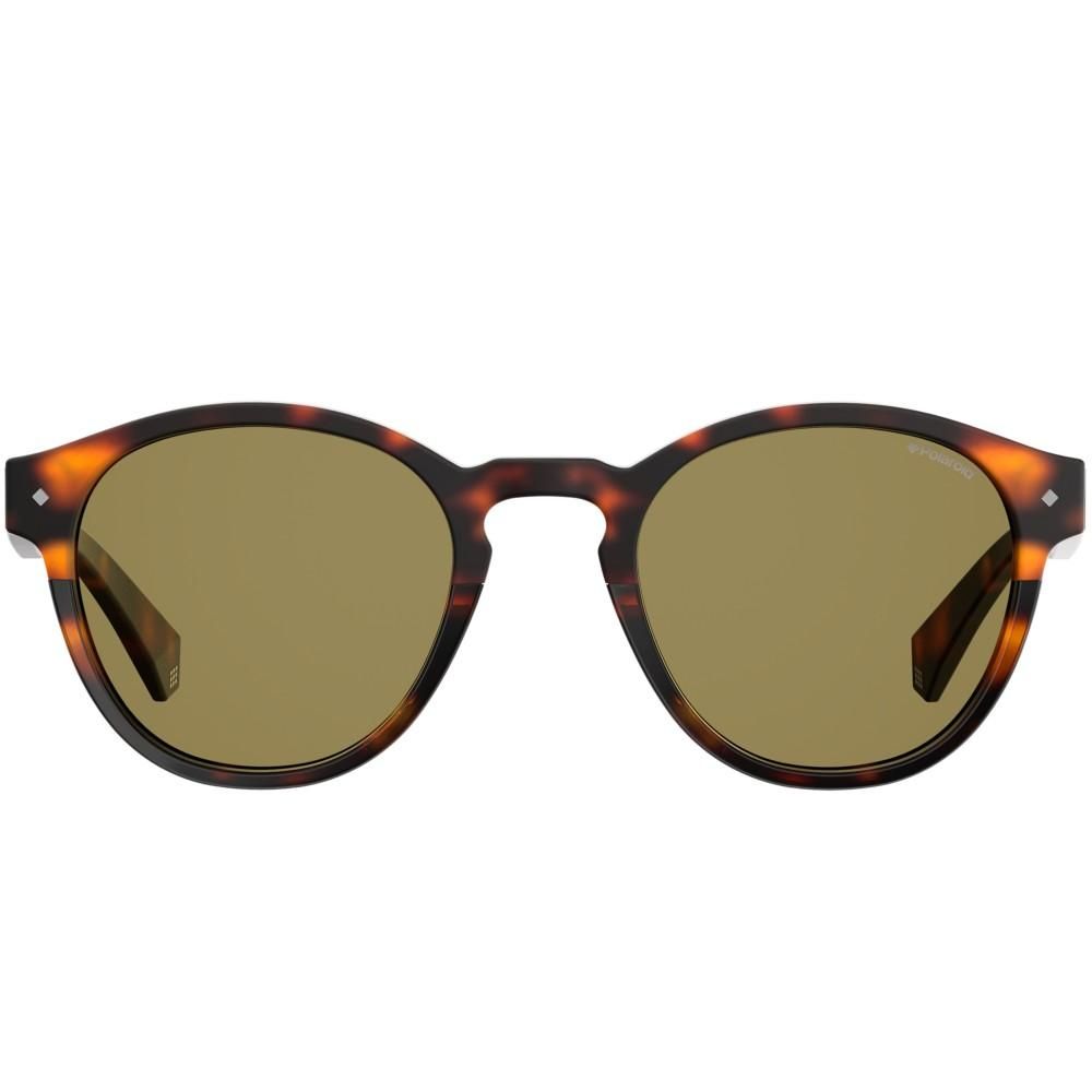 POLAROID MOD. PLD 6042_S unisex sunglasses made of polycarbonate with brown lenses and tortoiseshell frame