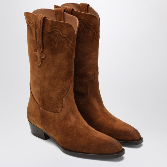 Paris Texas Hilda boots in Cognac suede PX1452XWACS/R_PATEX-CO_500