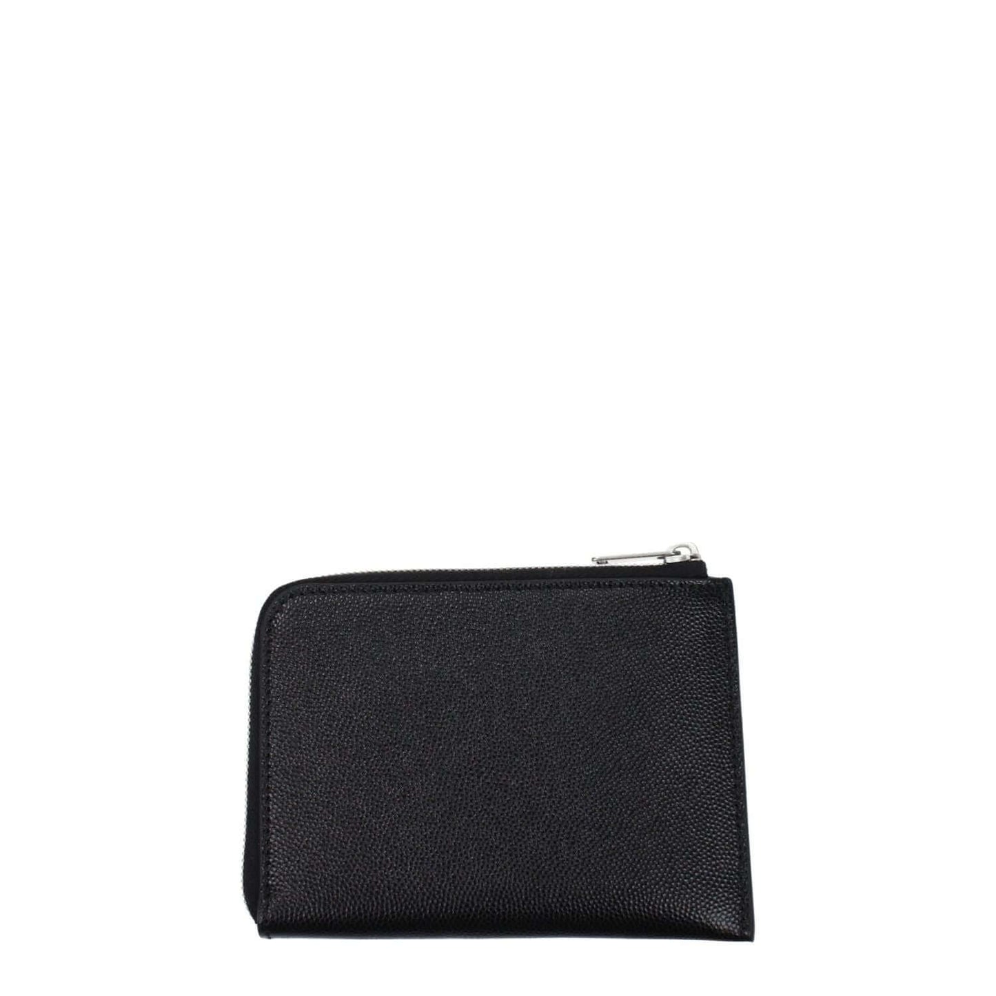 Palm Angels Black Leather Cardholder
