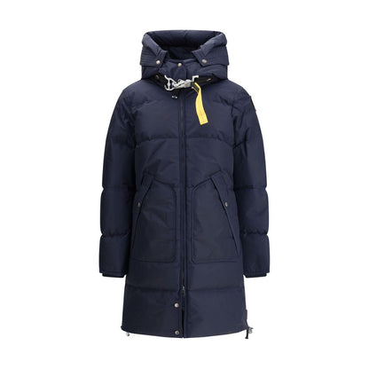 Parajumpers Blue Nylon Full-Length Jacket Parajumpers