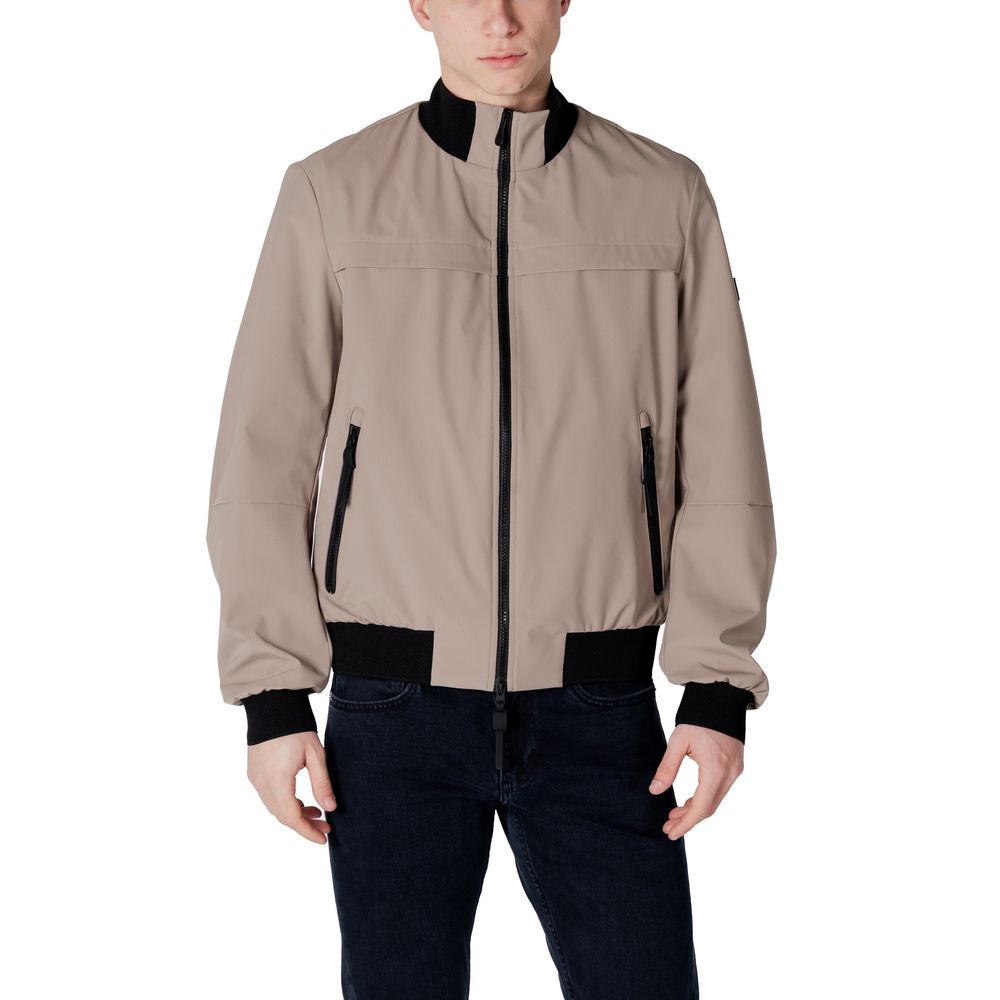Peuterey Brown Polyester Bomber Peuterey