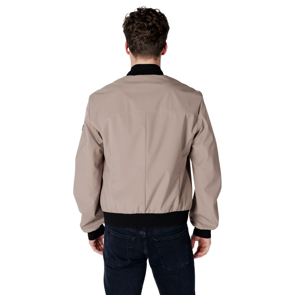 Peuterey Brown Polyester Bomber Peuterey