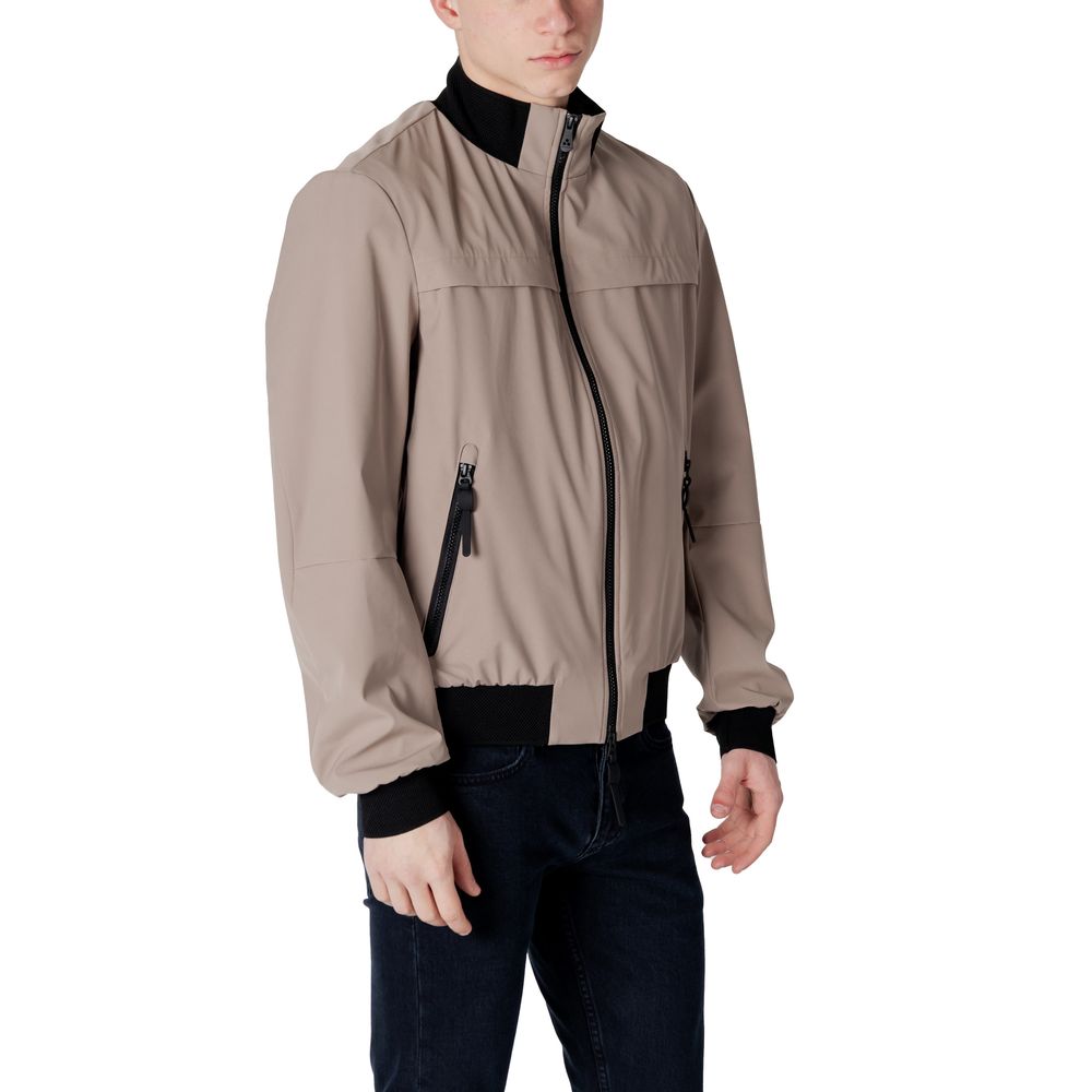 Peuterey Brown Polyester Bomber Peuterey