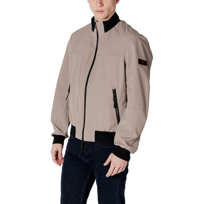 Peuterey Brown Polyester Bomber Peuterey