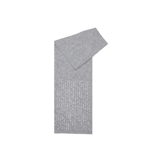 Pieces Gray Recycled Polyester Scarf 1728,71956299936,Accessories,Gray,New with tags,One Size,Pieces,Scarves - Accessories,Scarves - Scarves - Accessories,Women