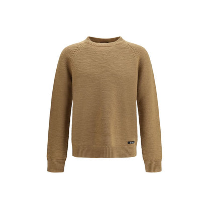 Prada Beige Wool Sweatshirt1728,72470364320,Beige,Clothing,IT50 | L,IT52 | XL,Men,New with tags,Prada,Sweaters - Clothing,Sweatshirts - Sweaters - Clothing